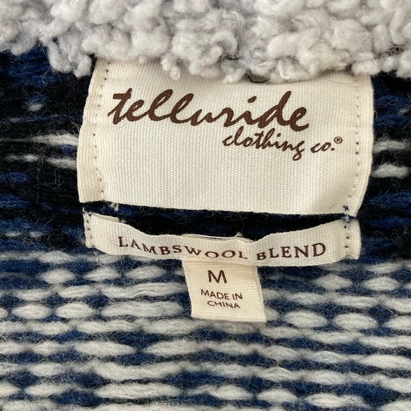 Telluride Knit Hooded Toggle Closure Cardigan, Size Medium - Picture 11 of 15